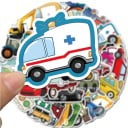 Transportklistermärken 40 st 2