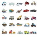 Transportklistermärken 40 st 4