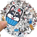 Husky klistermärken 10/30/50 st 3