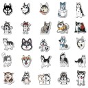Husky klistermärken 10/30/50 st 4