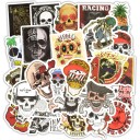 Skull klistermärken 50 st E199 2