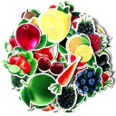 Fruktklistermärken 100 st 2