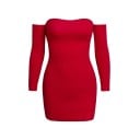 Rochie sexy cu umerii goi 1