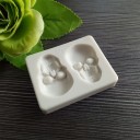 Silikonform med dödskalle 5