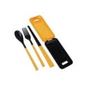Cubiertos plegables con estuche 3 uds. 2