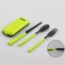 Cubiertos plegables con estuche 3 uds. 9