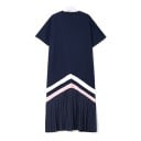 Vestido midi plisado 4