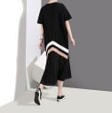 Vestido midi plisado 7