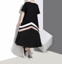 Vestido midi plisado 9