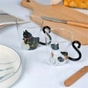 Glasmugg med katt J1605 5