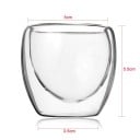Dubbelväggigt glas 80 ml 5