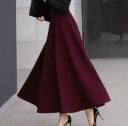 Falda formal de talle alto para mujer A1147 3