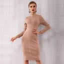 Vestido de noche de manga larga 5