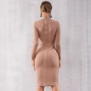 Vestido de noche de manga larga 6