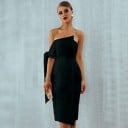 Off-shoulder aftonklänning 2