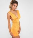 Stretch bodycon klänning 5