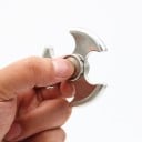 Stříbrný fidget spinner 2
