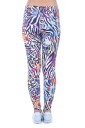Stylowe damskie legginsy ze wzorem zwierzęcym 2