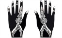 Stencils för hennatatueringar på händerna J3450 2
