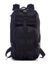Taktisk ryggsäck 25 l med MOLLE-remmar Fyra fack med dragkedja Vadderad ventilerad rygg Byst- och midjerem Oxford 43 x 26 x 23 cm 2