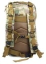 Taktisk ryggsäck 25 l med MOLLE-remmar Fyra fack med dragkedja Vadderad ventilerad rygg Byst- och midjerem Oxford 43 x 26 x 23 cm 19