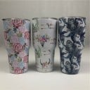 Termosmugg med blommotiv 5