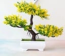 Konstgjord bonsai i en kruka 4