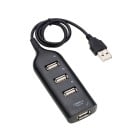 USB 2.0 Hub 4-portar 2