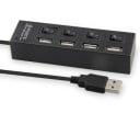 USB 4-ports HUB med switch J1634 2