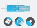 Memoria USB 2 en 1 J2983 12