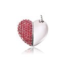 Memoria USB en forma de corazón con pedrería 7
