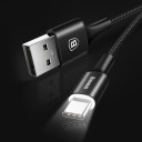 USB-kabel med LED-ljus Type-C J1635 3