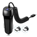 Ładowarka samochodowa USB Micro USB / USB-C 5