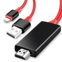 USB prepojovací kábel HDMI / Lightning 2