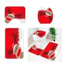 Accessoires de salle de bain de Noël 3 pcs 1
