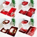 Accessoires de salle de bain de Noël 3 pcs 4