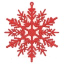 Julsnöflinga prydnad 12 st 1