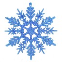 Julsnöflinga prydnad 12 st 2