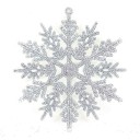 Julsnöflinga prydnad 12 st 3
