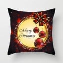 Housse de coussin en lin de Noël 2