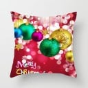 Housse de coussin en lin de Noël 6