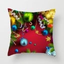 Housse de coussin en lin de Noël 11