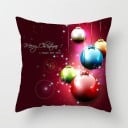 Housse de coussin en lin de Noël 17