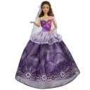 Aftonklänning för barbie 8