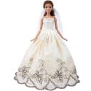Aftonklänning för barbie 10