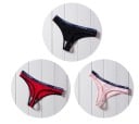 Dámská tanga FASHION - 3 ks 1