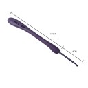 8 bucăți set de croșete 2,5–6 mm Croșete din plastic violet pentru croșetat și tricotat Unelte de cusut artizanale DIY țesut și cusut 2