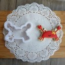 8 pcs Conjunto de cortadores de formas de animais marinhos 2