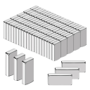 80 ks super silné neodymové obdélníkové magnety 20 x 10 x 3 mm Silné magnety pro nábytek Modely Techniku Dílna Kancelář Výrobu Řemesla Dekorace DIY 1