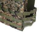 Militär plåtbärarväst 6